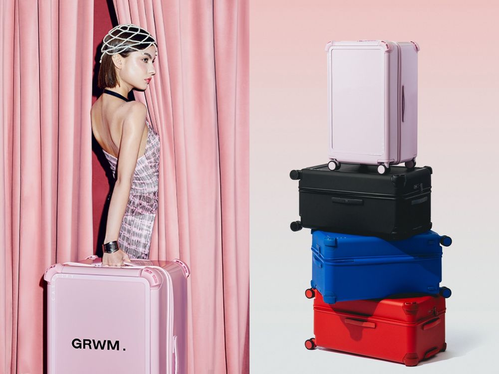 史上最夢幻行李箱！CASETiFY行李箱首推「棉花糖粉色」連太妍、Karina都愛上！-6