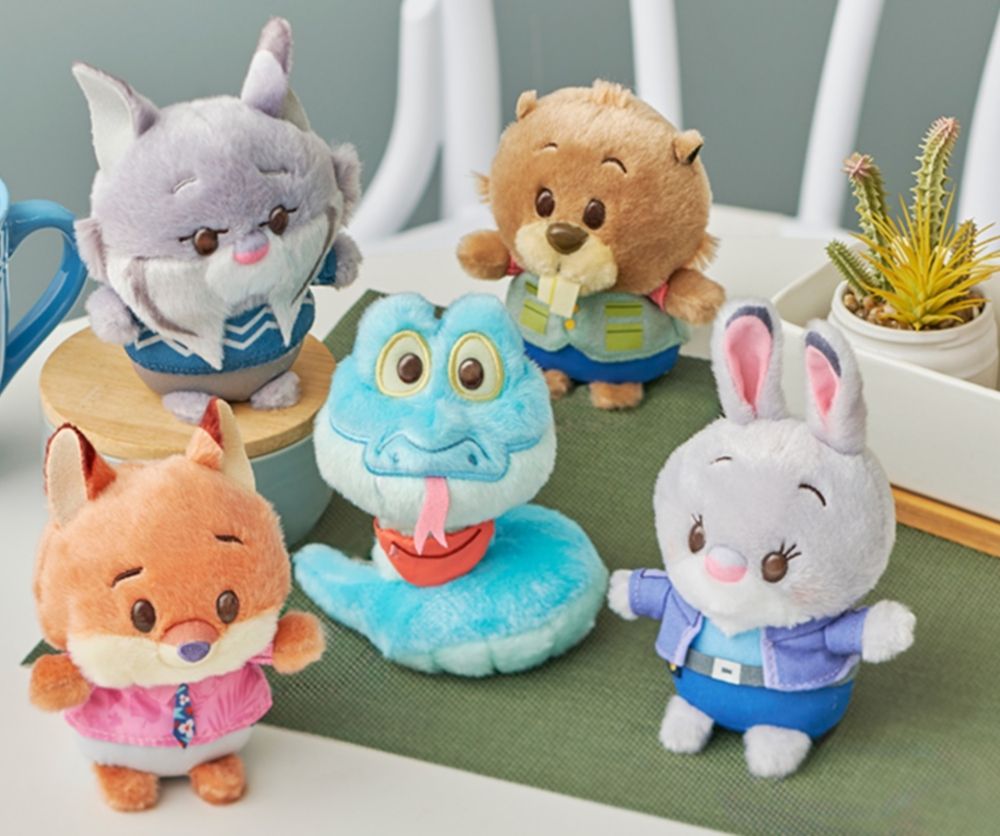 日本迪士尼《動物方城市2》周邊太欠買！超可愛「西裝尼克鑰匙圈、豆豆眼蓋瑞手指玩偶」日妞都狂搶！-15