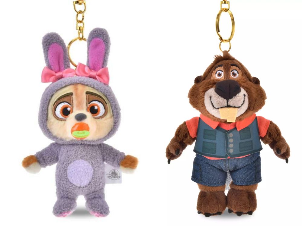 日本迪士尼《動物方城市2》周邊太欠買！超可愛「西裝尼克鑰匙圈、豆豆眼蓋瑞手指玩偶」日妞都狂搶！-13