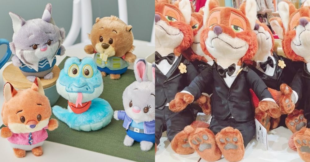 日本迪士尼《動物方城市2》周邊太欠買！超可愛「西裝尼克鑰匙圈、豆豆眼蓋瑞手指玩偶」日妞都狂搶！-1