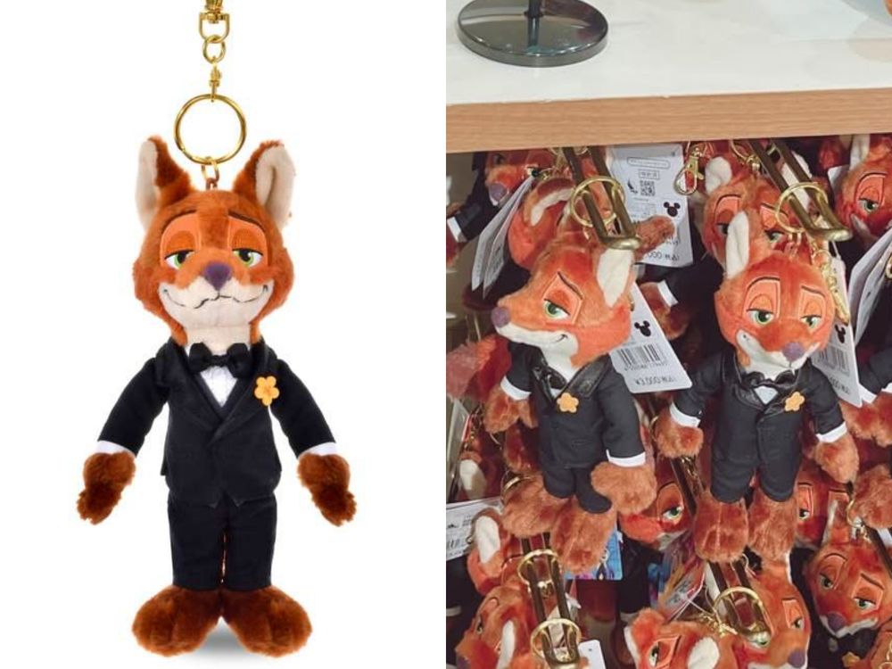 日本迪士尼《動物方城市2》周邊太欠買！超可愛「西裝尼克鑰匙圈、豆豆眼蓋瑞手指玩偶」日妞都狂搶！-6