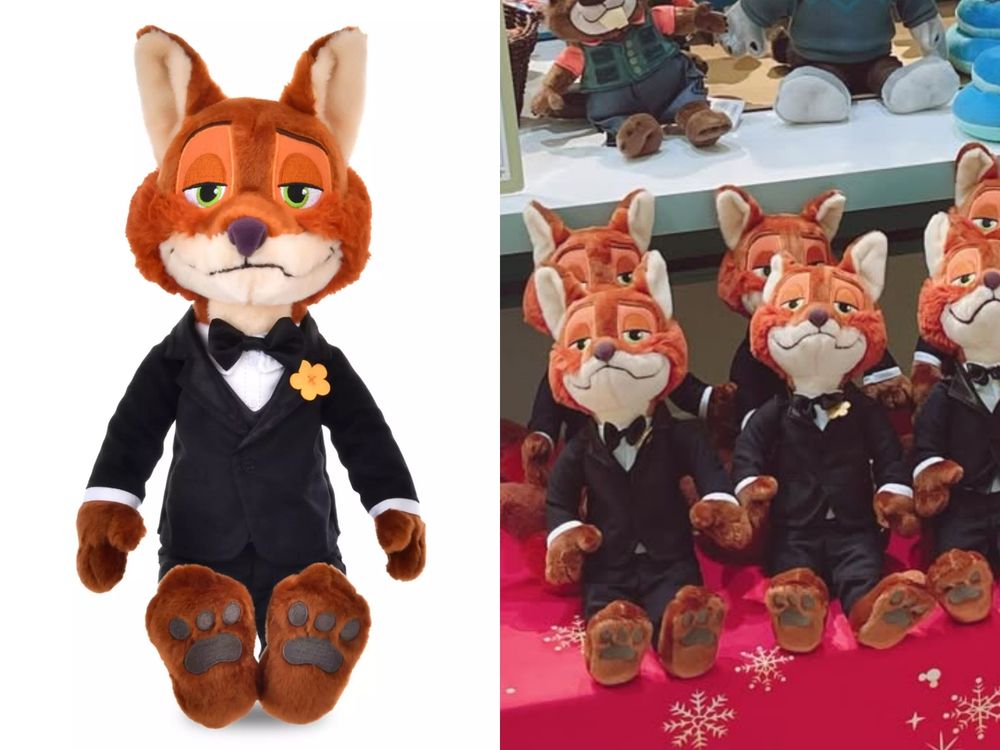 日本迪士尼《動物方城市2》周邊太欠買！超可愛「西裝尼克鑰匙圈、豆豆眼蓋瑞手指玩偶」日妞都狂搶！-3