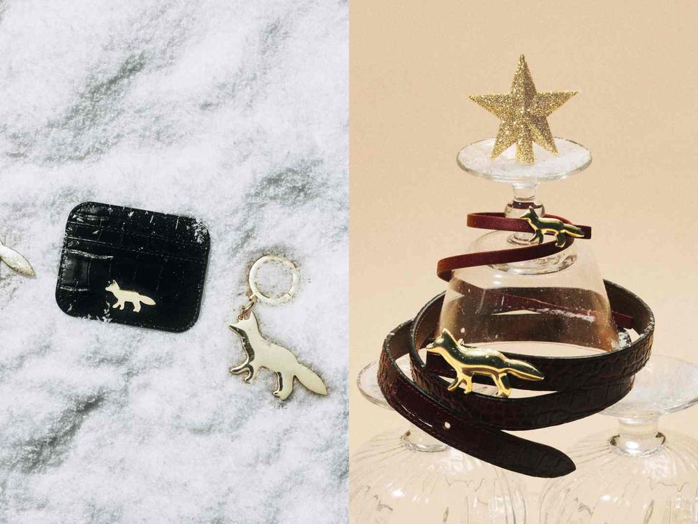 Maison Kitsuné「最強聖誕禮物」指南！卡夾、毛帽萬元內入手，小狐狸毛衣人人想要一件！-4