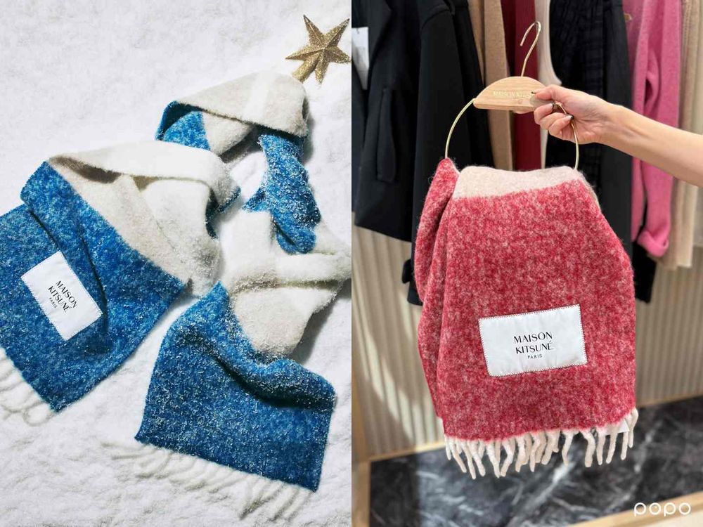 Maison Kitsuné「最強聖誕禮物」指南！卡夾、毛帽萬元內入手，小狐狸毛衣人人想要一件！-6