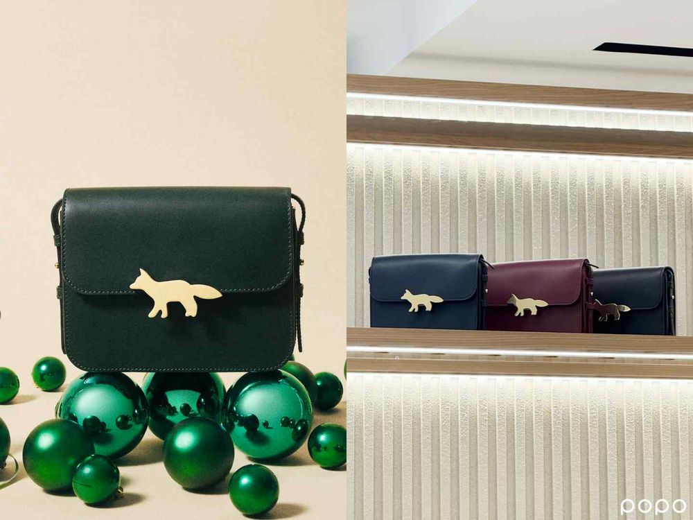 Maison Kitsuné「最強聖誕禮物」指南！卡夾、毛帽萬元內入手，小狐狸毛衣人人想要一件！-11