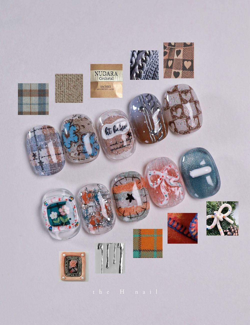 2025冬季毛衣風美甲目錄！韓國女生瘋傳12款「治癒系毛呢指彩」柔霧又顯白，試過一次就回不去！-10