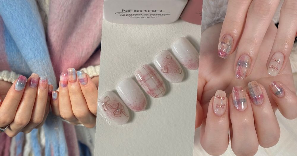 2025冬季毛衣風美甲目錄！韓國女生瘋傳12款「治癒系毛呢指彩」柔霧又顯白，試過一次就回不去！-1