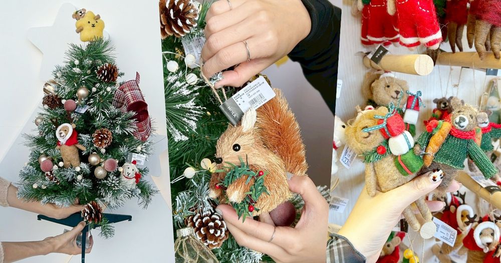 HOLA「聖誕小樹製造所」快閃誠品南西！7款迷你聖誕樹+150種可愛裝飾讓你輕鬆打造居家聖誕裝置！-1