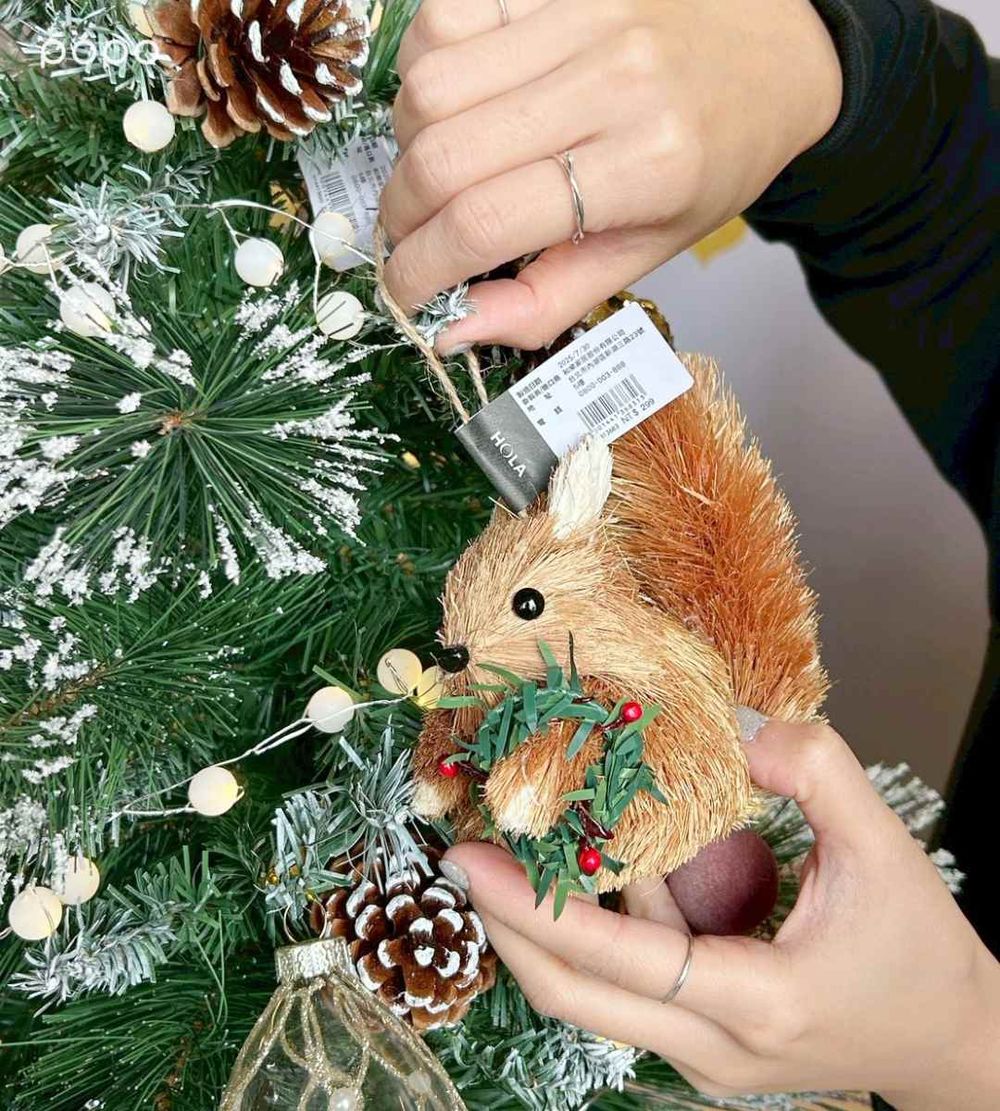 HOLA「聖誕小樹製造所」快閃誠品南西！7款迷你聖誕樹+150種可愛裝飾讓你輕鬆打造居家聖誕裝置！-12