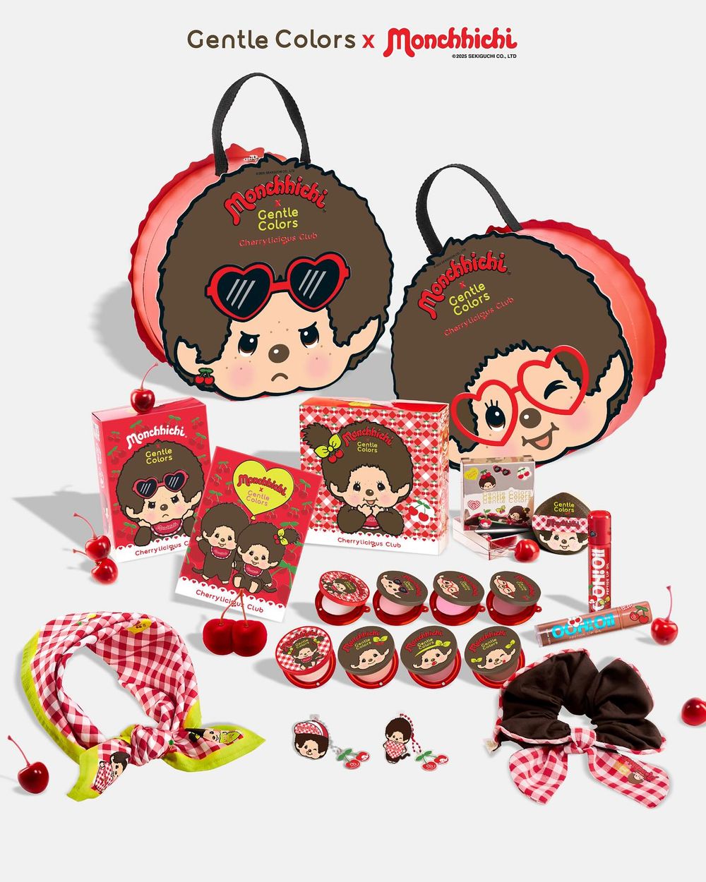 LISA最愛蒙奇奇出彩妝啦！Gentle Colors聯名彩妝系列登場「奶油霧感腮紅＋打亮膏」，萌力爆擊全套都想帶回家！-5