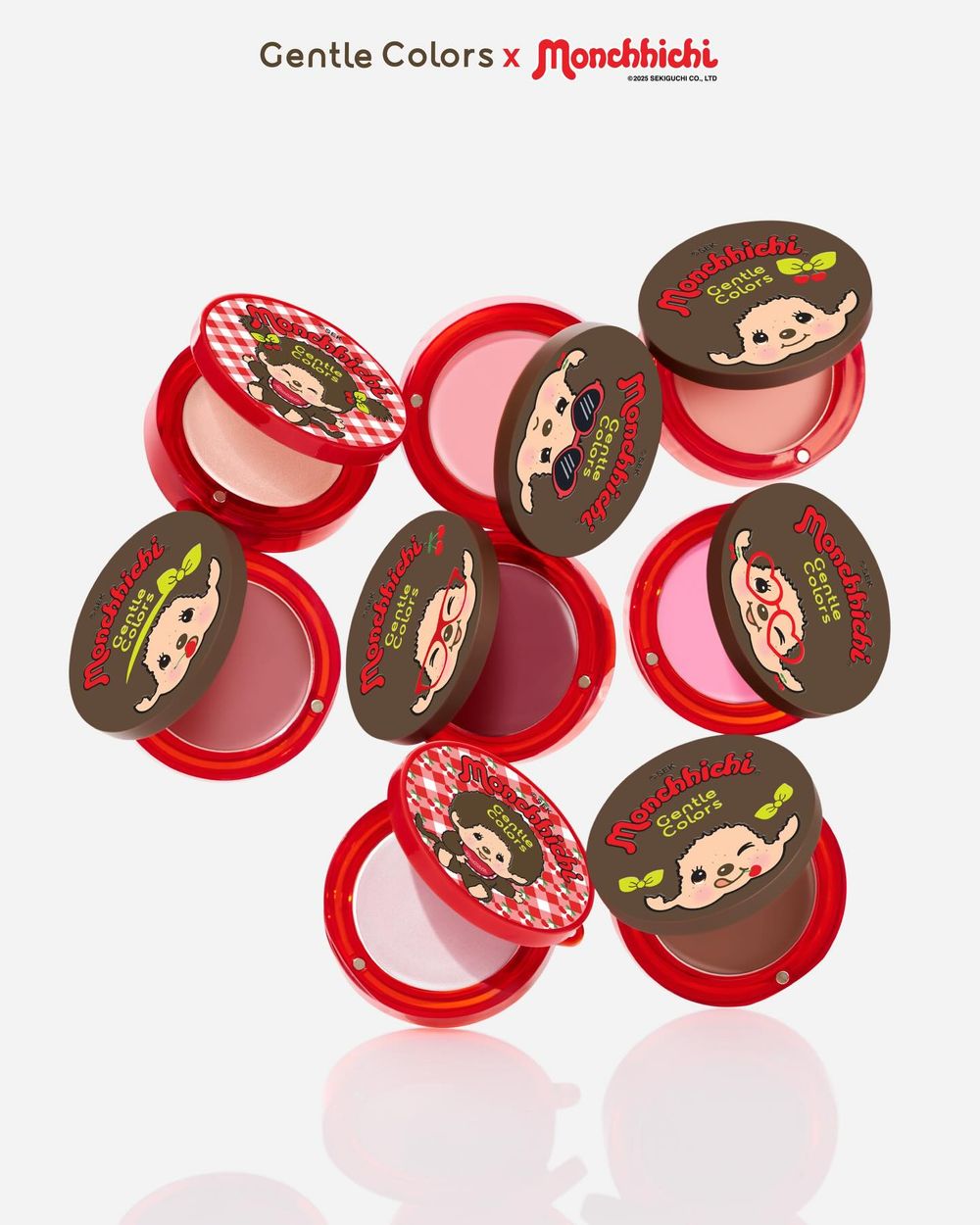 LISA最愛蒙奇奇出彩妝啦！Gentle Colors聯名彩妝系列登場「奶油霧感腮紅＋打亮膏」，萌力爆擊全套都想帶回家！-2