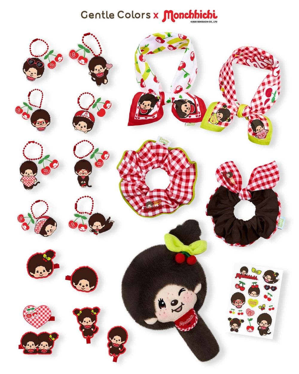 LISA最愛蒙奇奇出彩妝啦！Gentle Colors聯名彩妝系列登場「奶油霧感腮紅＋打亮膏」，萌力爆擊全套都想帶回家！-3