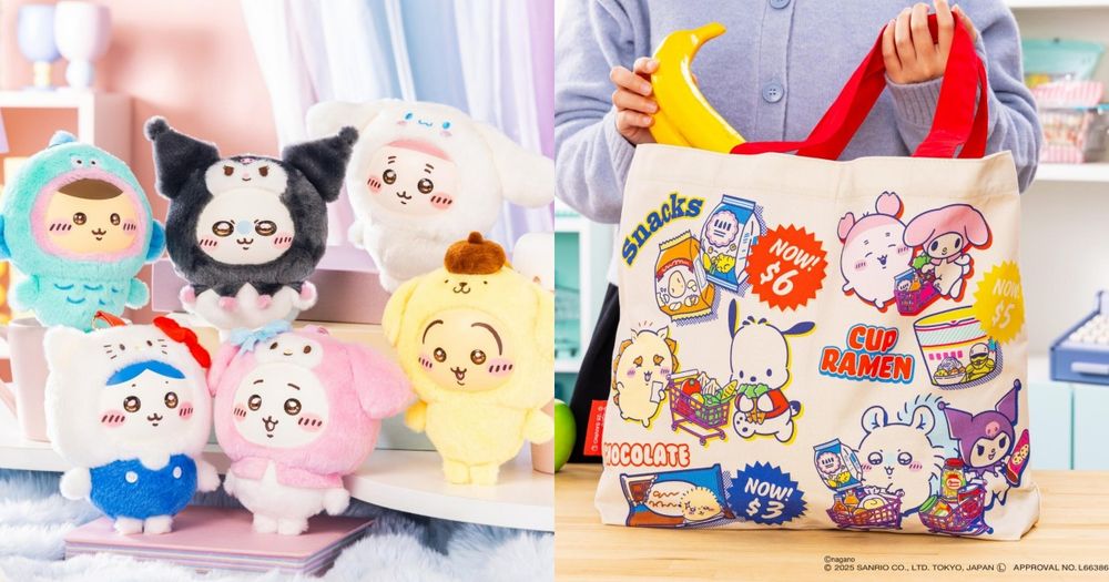 三麗鷗又跟吉伊卡哇聯名了！萌翻「Hello Kitty小八貓、布丁狗烏薩奇玩偶」台灣也買得到！-1