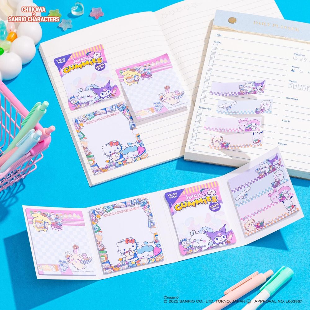 三麗鷗又跟吉伊卡哇聯名了！萌翻「Hello Kitty小八貓、布丁狗烏薩奇玩偶」台灣也買得到！-6