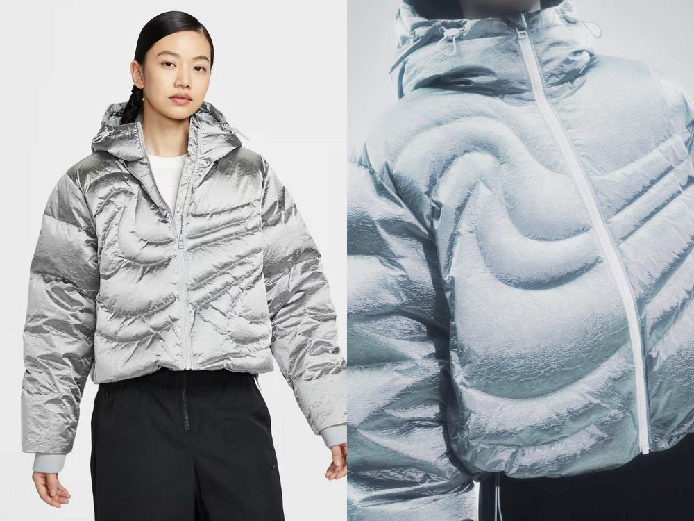 韓女冬天羽絨外套穿搭「不顯腫」秘訣藏在這！漆面款是今年關鍵字、上短下長比例直接瘦一圈！-6