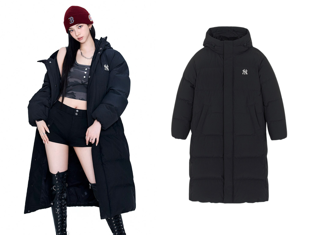 韓女冬天羽絨外套穿搭「不顯腫」秘訣藏在這！漆面款是今年關鍵字、上短下長比例直接瘦一圈！-5