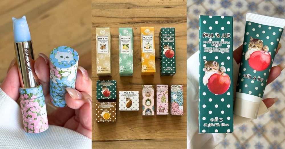 貓控注意！PAUL & JOE夢幻貓系聖誕禮物清單，甜點香氣護唇膏、護手霜、珍珠光護唇膏，少女心爆擊節慶限定、必收藏！-1