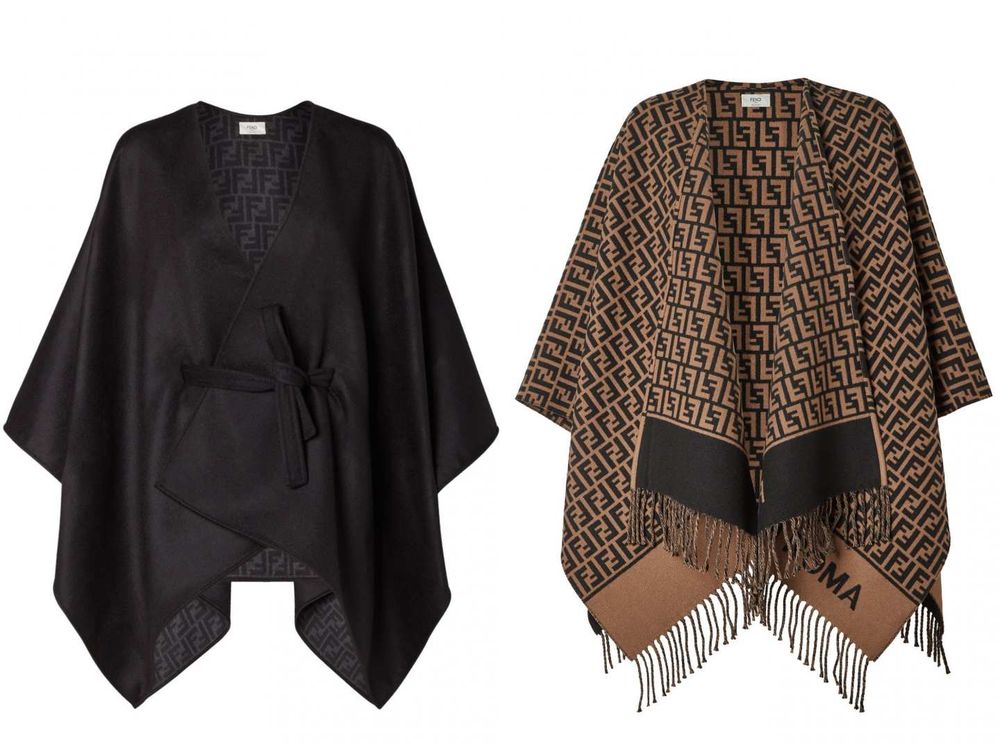 宋雨琦化身冬季精靈！FENDI全新「斗篷、披肩」太美！連帽白披風超夢幻、老花款成粉絲最愛！-7