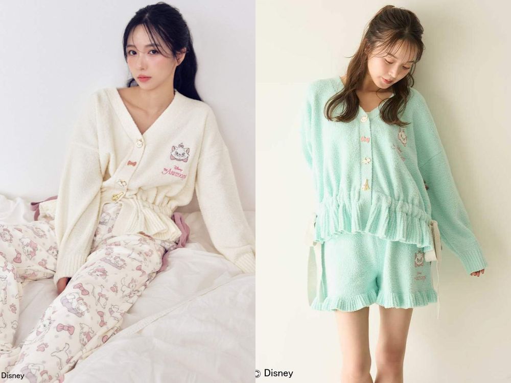 日妞愛牌SNIDEL HOME再出招！全新「瑪麗貓聯名」可愛爆擊！印花家居服、吸水帽...每款都想要！-2