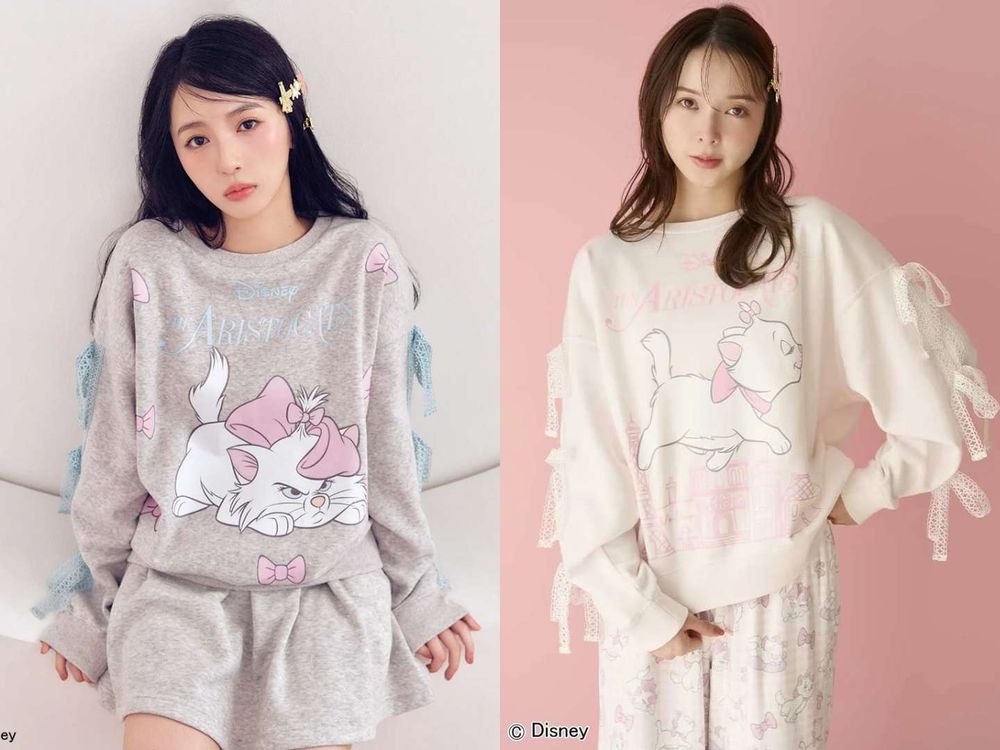 日妞愛牌SNIDEL HOME再出招！全新「瑪麗貓聯名」可愛爆擊！印花家居服、吸水帽...每款都想要！-8