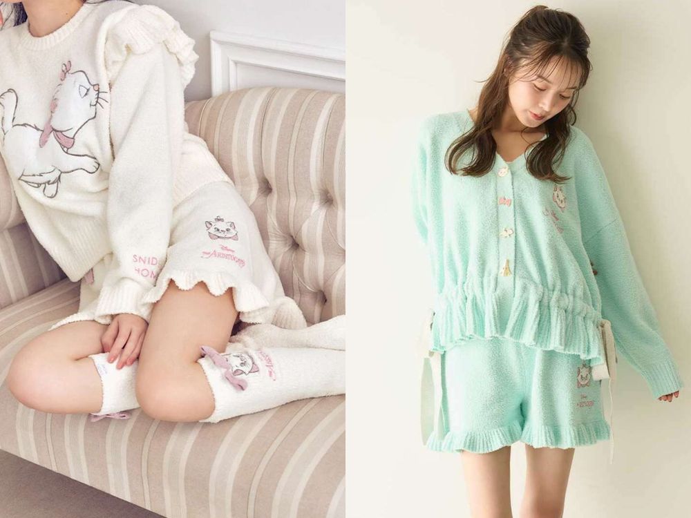 日妞愛牌SNIDEL HOME再出招！全新「瑪麗貓聯名」可愛爆擊！印花家居服、吸水帽...每款都想要！-10