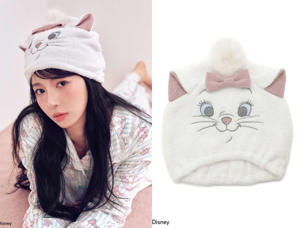 日妞愛牌SNIDEL HOME再出招！全新「瑪麗貓聯名」可愛爆擊！印花家居服、吸水帽...每款都想要！-16