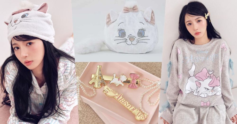 日妞愛牌SNIDEL HOME再出招！全新「瑪麗貓聯名」可愛爆擊！印花家居服、吸水帽...每款都想要！-1