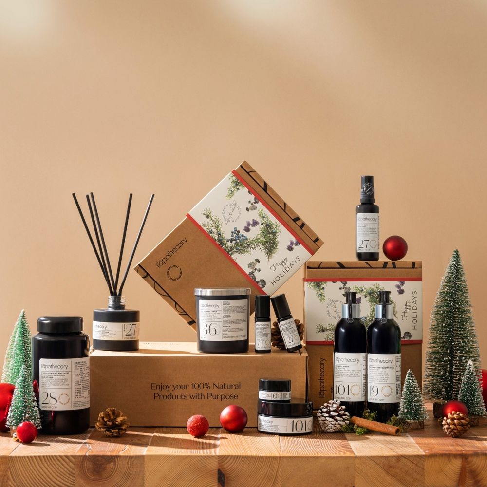 英國皇室同款聖誕禮盒！英草社「藍鬱晚香、濃情蜜意系列、紫晶鎂夢好眠浴鹽」節慶組合，人氣療癒香氛保養、趁現在買超划算！-2