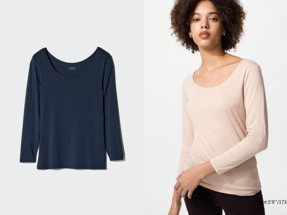 今年要買這幾款！UNIQLO五大「新必買發熱衣」清單！許瑋甯C系列、BRATOP款...日妞都包色！-10