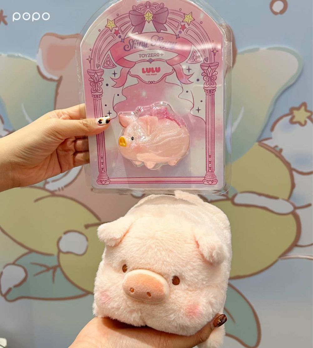 罐頭豬LuLu冬季快閃店在台中！「50公分泰迪Lu玩偶&聖誕系列吊飾」太可愛、買盲盒再送Q翻收納盒！-8