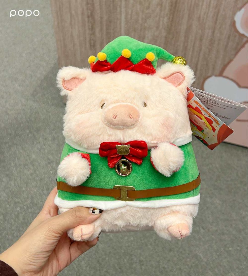 罐頭豬LuLu冬季快閃店在台中！「50公分泰迪Lu玩偶&聖誕系列吊飾」太可愛、買盲盒再送Q翻收納盒！-12