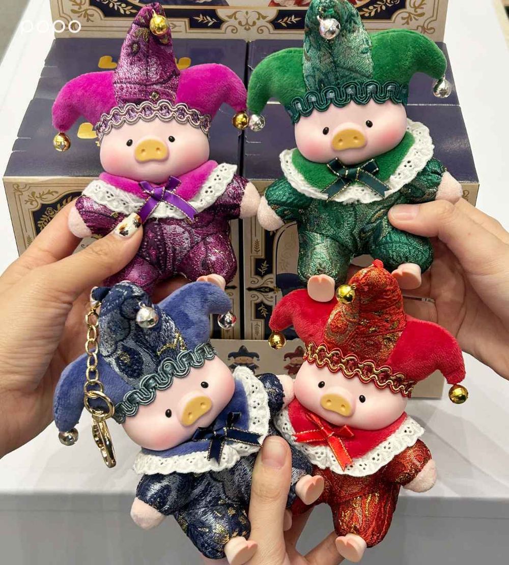 罐頭豬LuLu冬季快閃店在台中！「50公分泰迪Lu玩偶&聖誕系列吊飾」太可愛、買盲盒再送Q翻收納盒！-11