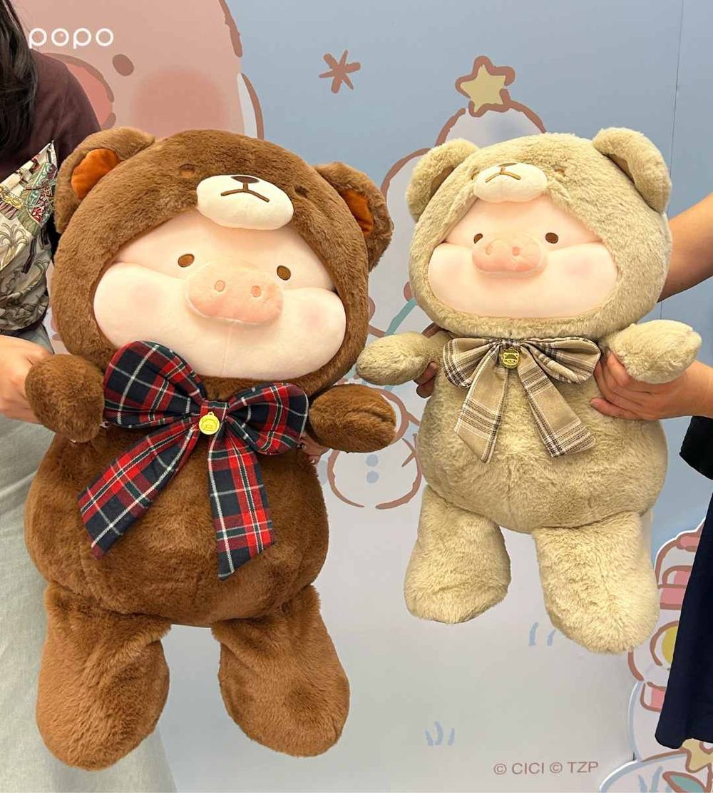 罐頭豬LuLu冬季快閃店在台中！「50公分泰迪Lu玩偶&聖誕系列吊飾」太可愛、買盲盒再送Q翻收納盒！-6