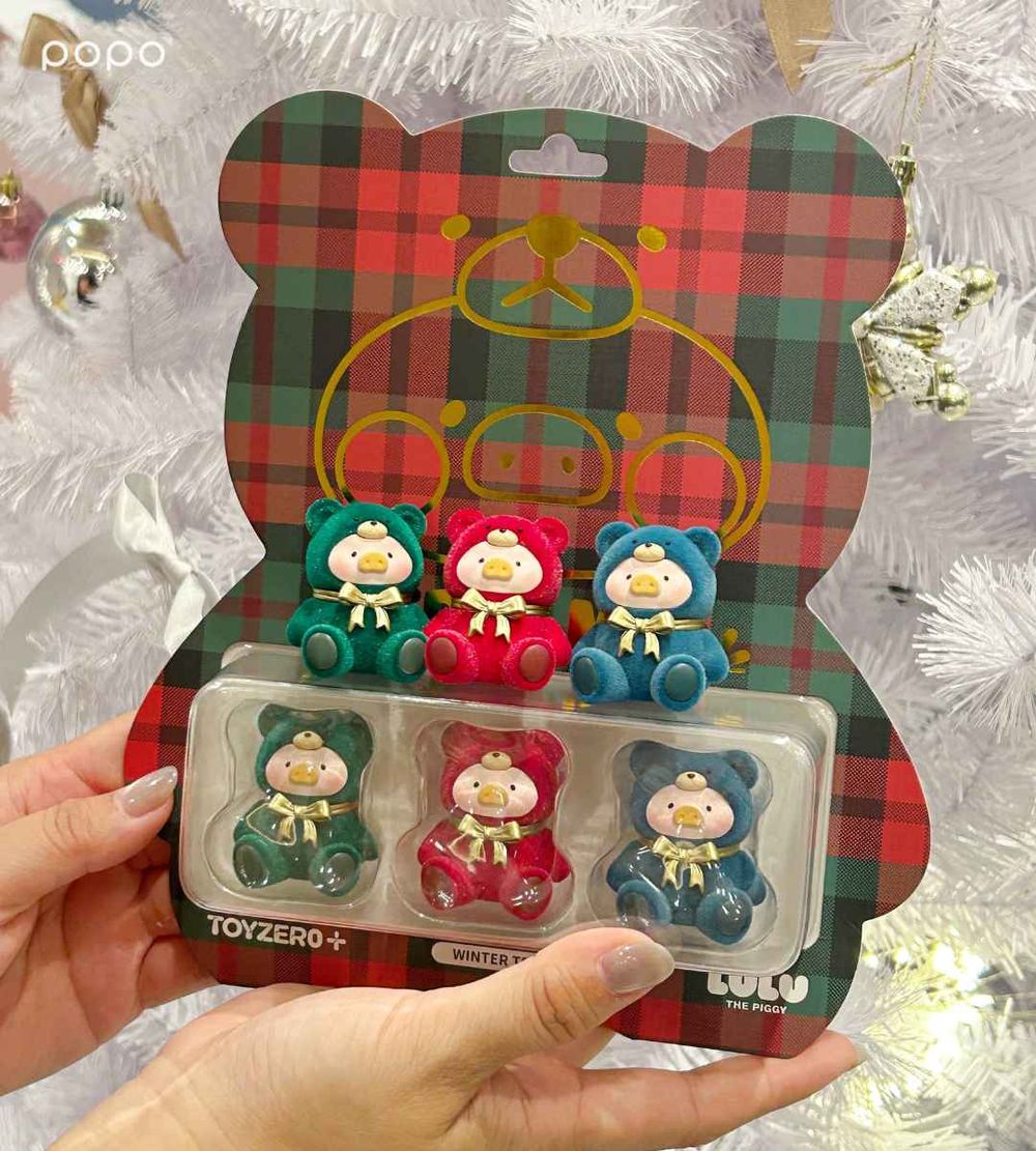 罐頭豬LuLu冬季快閃店在台中！「50公分泰迪Lu玩偶&聖誕系列吊飾」太可愛、買盲盒再送Q翻收納盒！-3