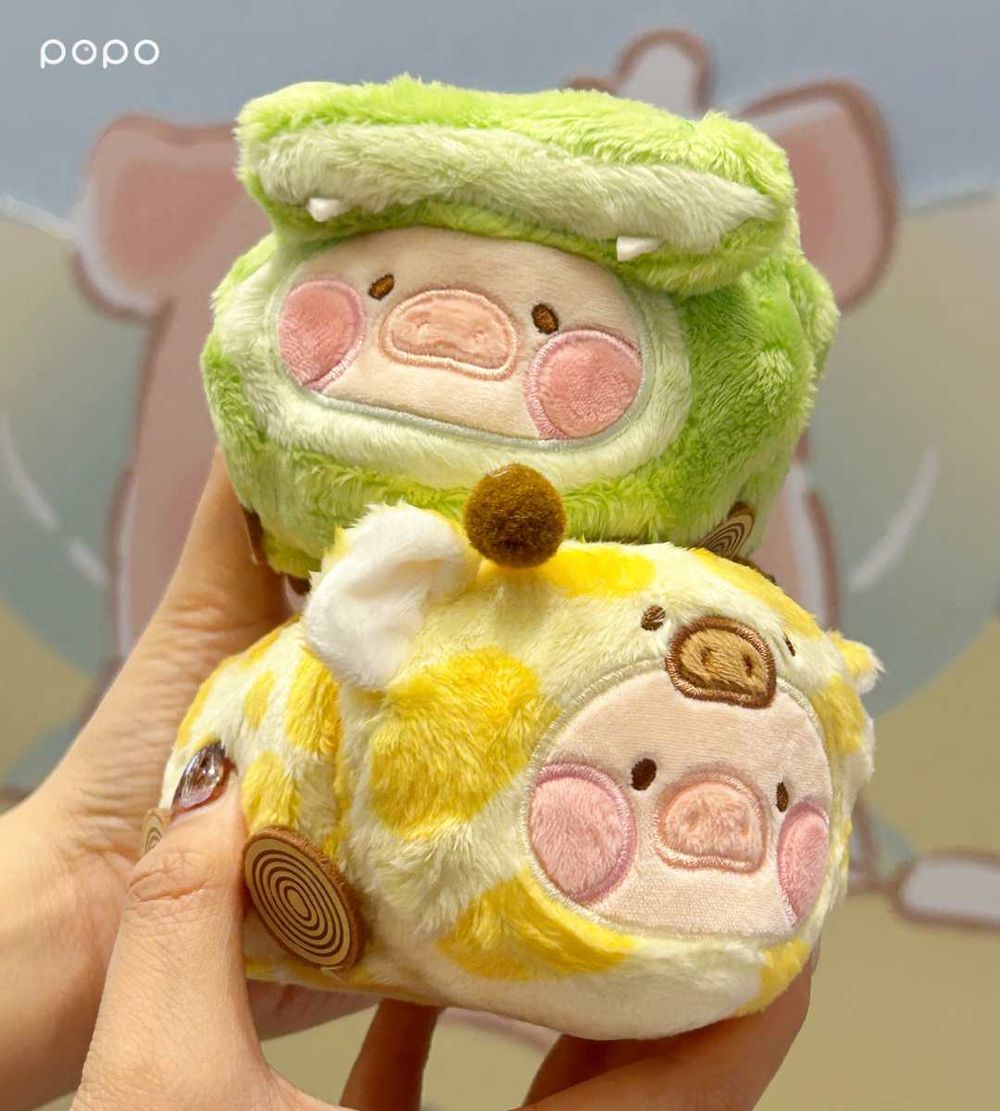 罐頭豬LuLu冬季快閃店在台中！「50公分泰迪Lu玩偶&聖誕系列吊飾」太可愛、買盲盒再送Q翻收納盒！-7