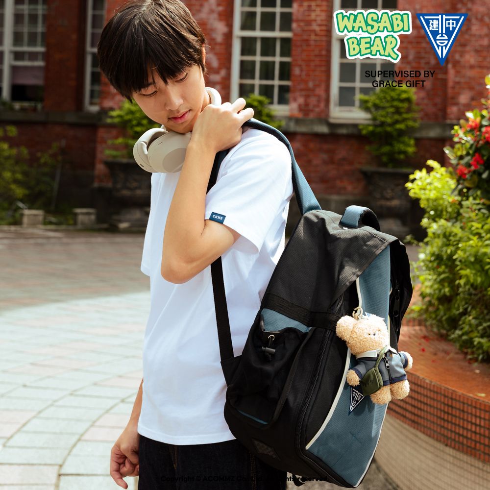 爆火IP「Wasabi Bear」聯名Grace Gift推出「建中紀念熊」母校制服小熊太可愛了！-5
