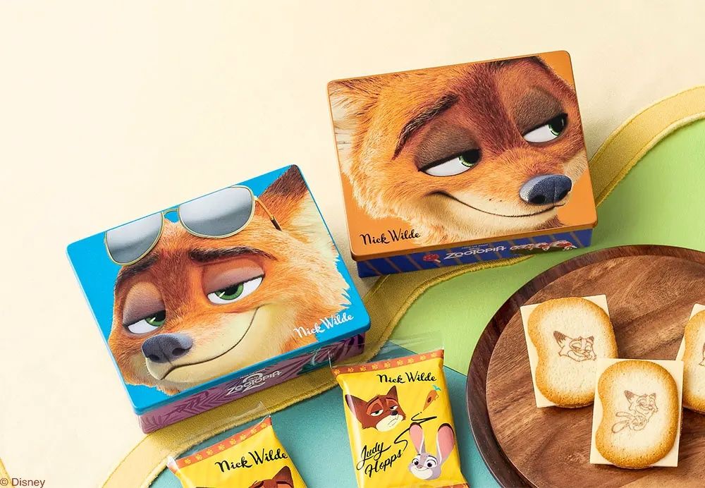 東京芭娜娜跟《動物方城市2》聯名了！尼克鐵盒+巧克力夾心餅乾太欠吃、還有徽章&側背包要買！-18