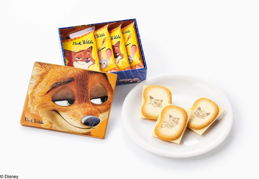 東京芭娜娜跟《動物方城市2》聯名了！尼克鐵盒+巧克力夾心餅乾太欠吃、還有徽章&側背包要買！-6