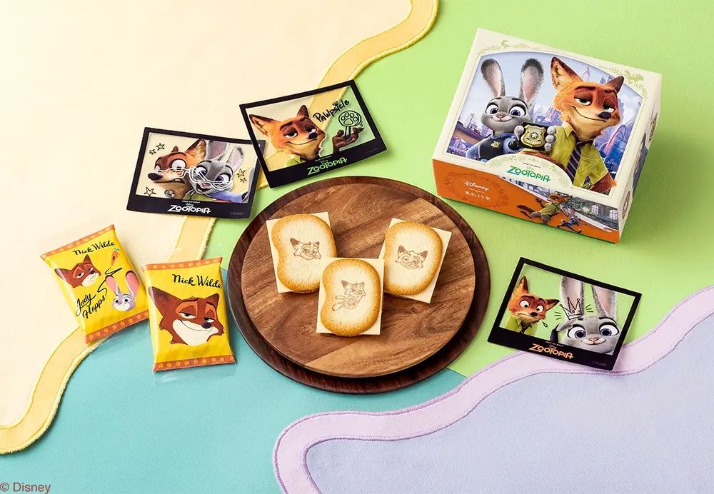 東京芭娜娜跟《動物方城市2》聯名了！尼克鐵盒+巧克力夾心餅乾太欠吃、還有徽章&側背包要買！-2