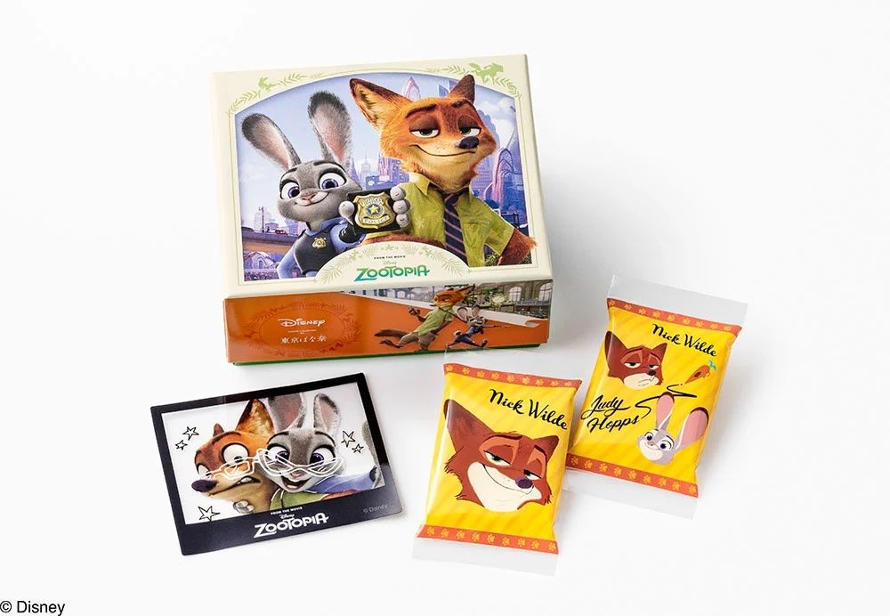 東京芭娜娜跟《動物方城市2》聯名了！尼克鐵盒+巧克力夾心餅乾太欠吃、還有徽章&側背包要買！-3