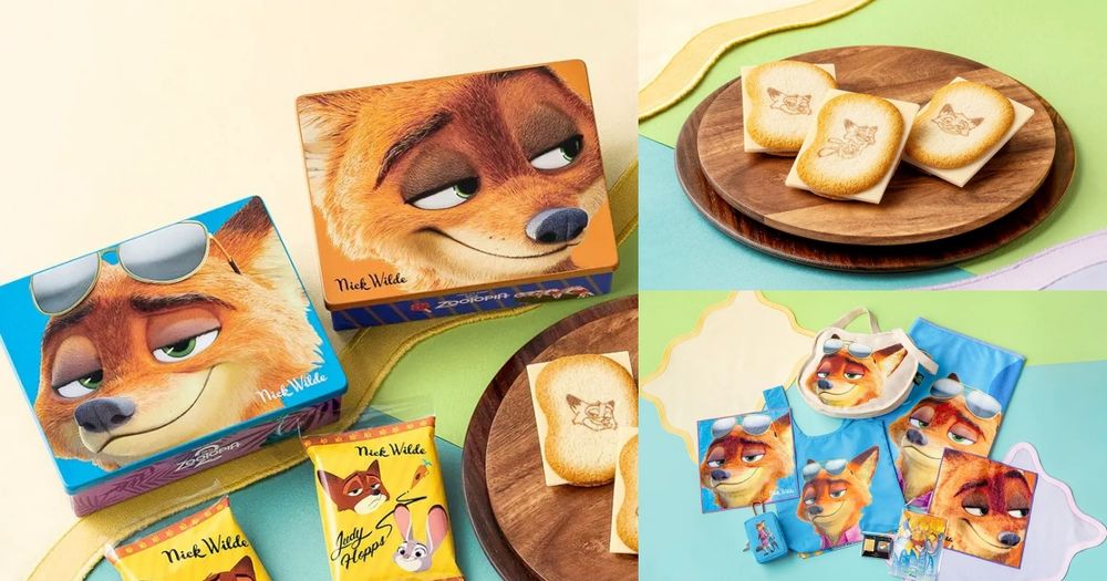 東京芭娜娜跟《動物方城市2》聯名了！尼克鐵盒+巧克力夾心餅乾太欠吃、還有徽章&側背包要買！-1