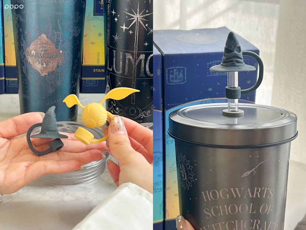 2025聖誕交換禮物推薦！Oolab哈利波特聯名「路摸思水杯、分類帽吸管套」可愛翻，布丁狗杯款同步開賣！-12