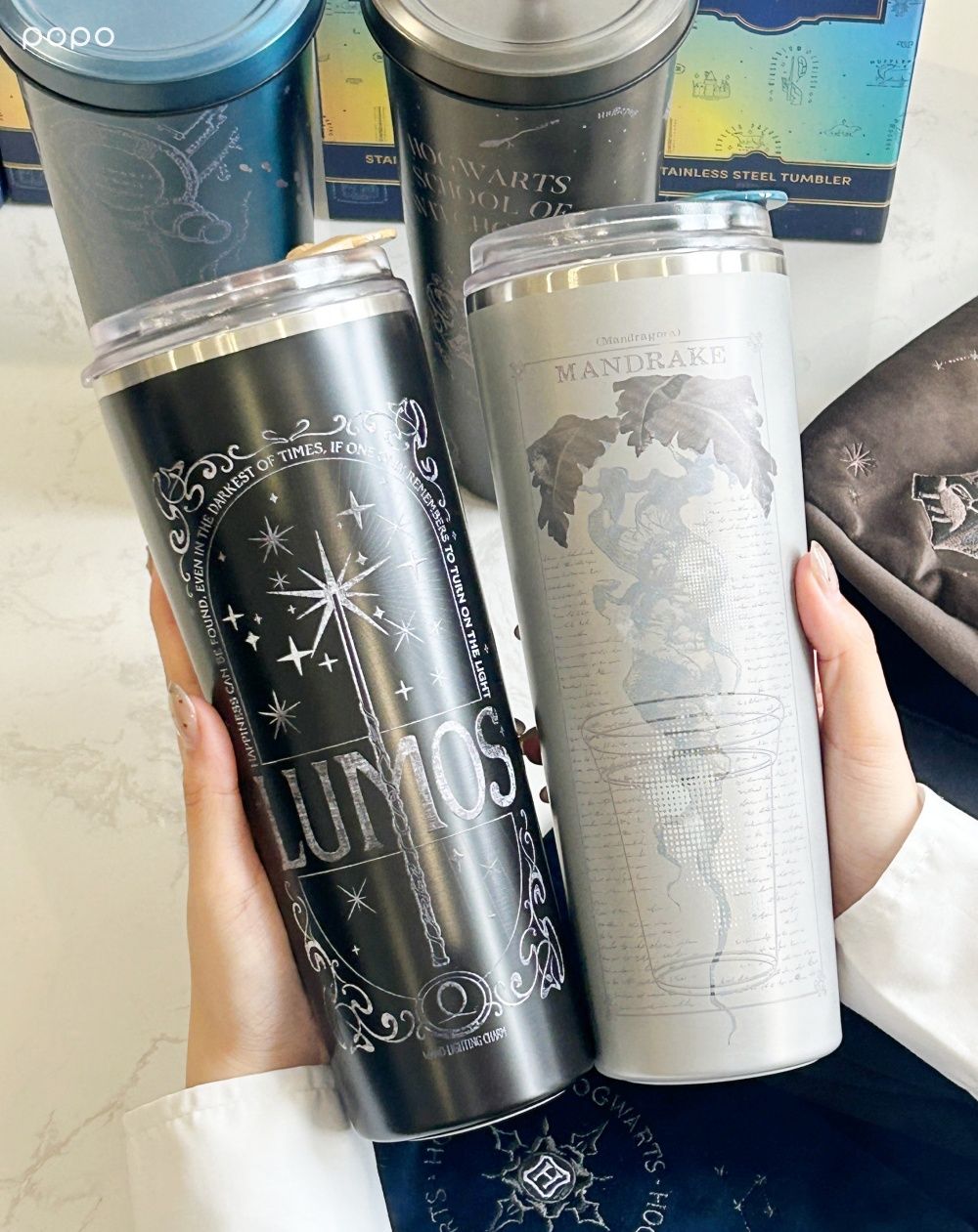 2025聖誕交換禮物推薦！Oolab哈利波特聯名「路摸思水杯、分類帽吸管套」可愛翻，布丁狗杯款同步開賣！-13