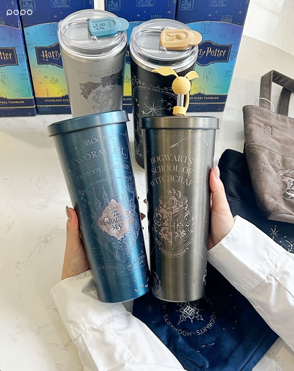 2025聖誕交換禮物推薦！Oolab哈利波特聯名「路摸思水杯、分類帽吸管套」可愛翻，布丁狗杯款同步開賣！-14
