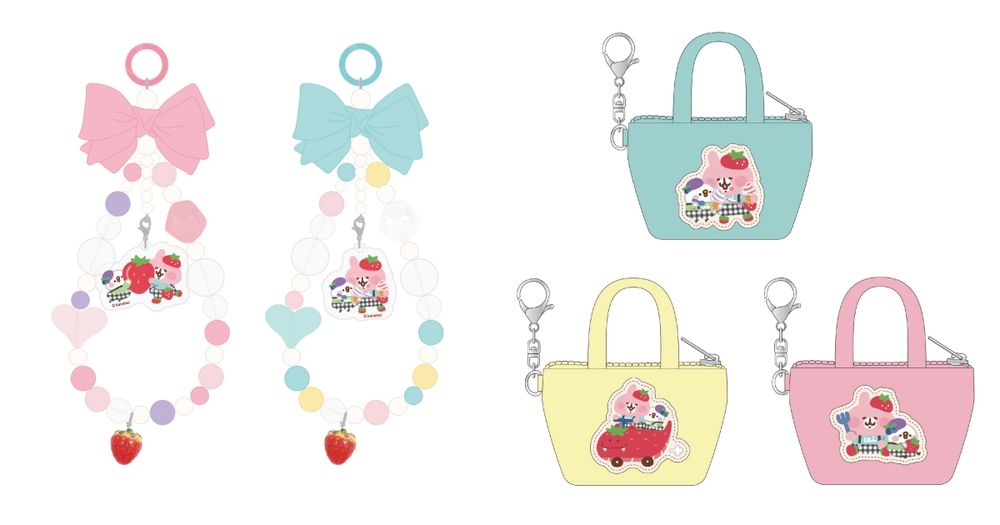 跟著兔兔去採草莓！卡娜赫拉的小動物快閃店「草莓兔兔證件套、鬱金香P助玩偶」全都想買！-6