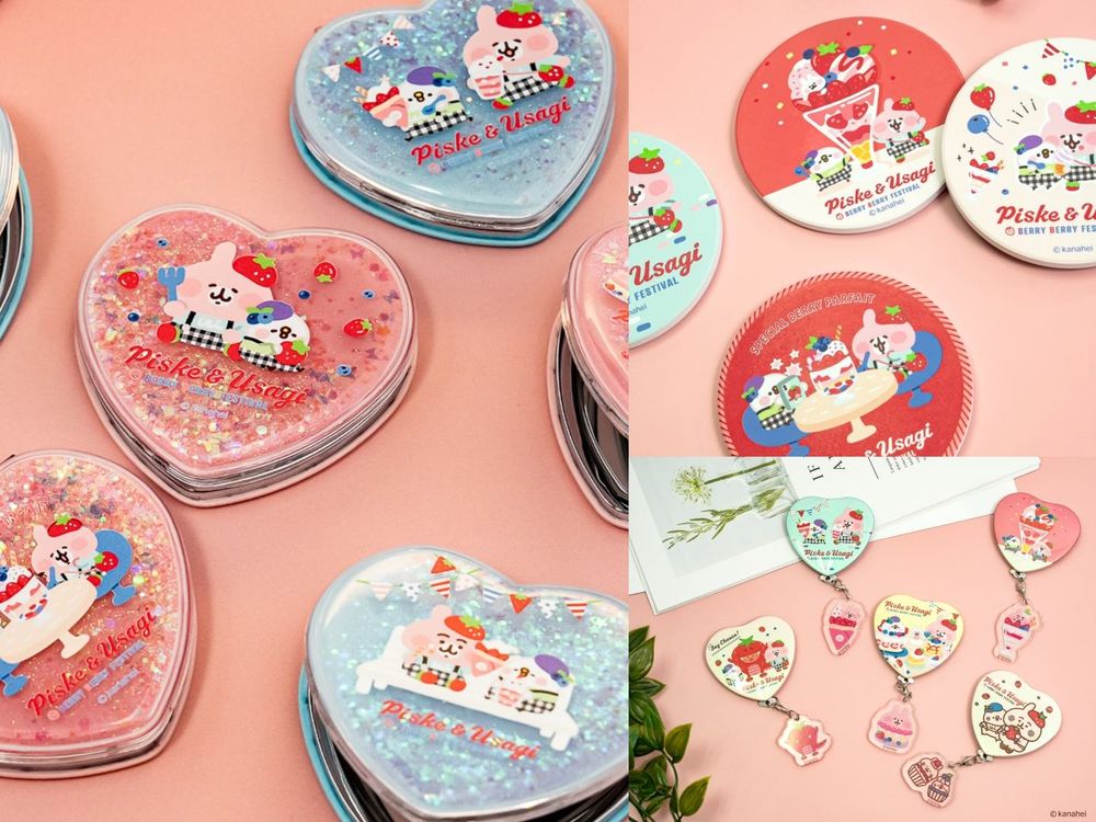 跟著兔兔去採草莓！卡娜赫拉的小動物快閃店「草莓兔兔證件套、鬱金香P助玩偶」全都想買！-7