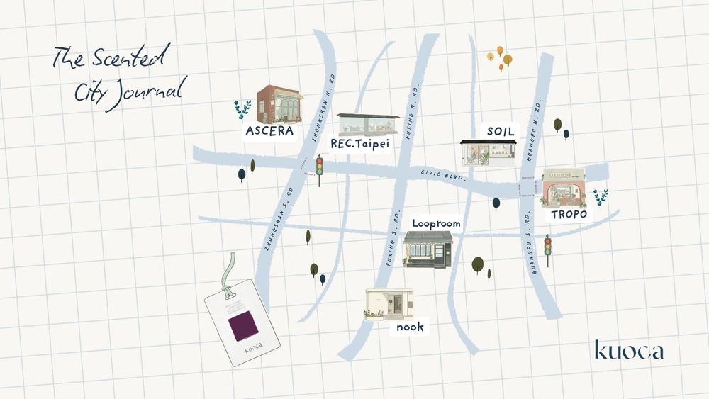 聖水洞香氛kuoca把經典香氣藏進台北！攜手人氣咖啡廳＆選物店打造《氣味地圖》，體驗就享限定優惠！-14