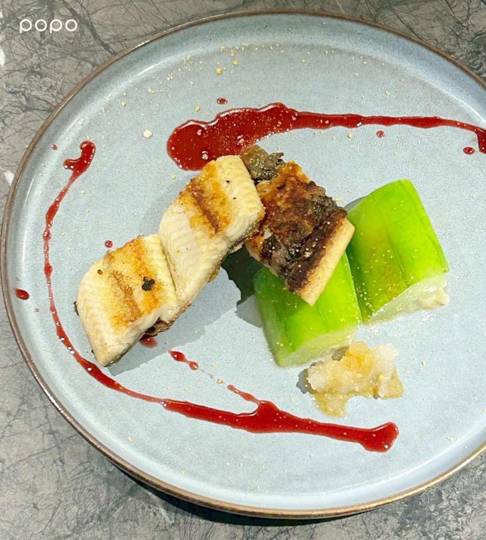 李洙赫最愛的「私・犇鐵板燒」推冬季新菜！「松葉蟹膏蝦丸、清煎白燒鰻佐蛋黃鹽」每道都想吃！-6