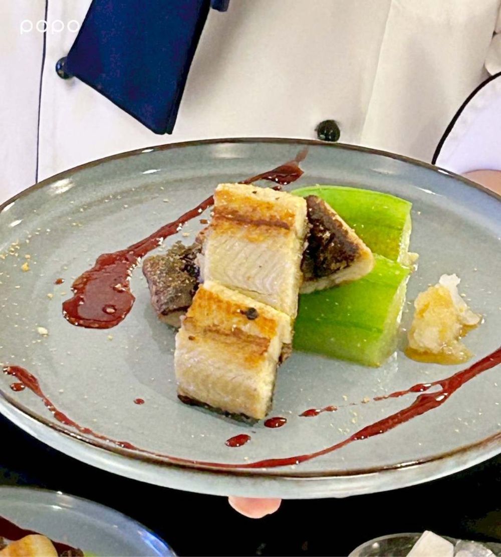 李洙赫最愛的「私・犇鐵板燒」推冬季新菜！「松葉蟹膏蝦丸、清煎白燒鰻佐蛋黃鹽」每道都想吃！-5