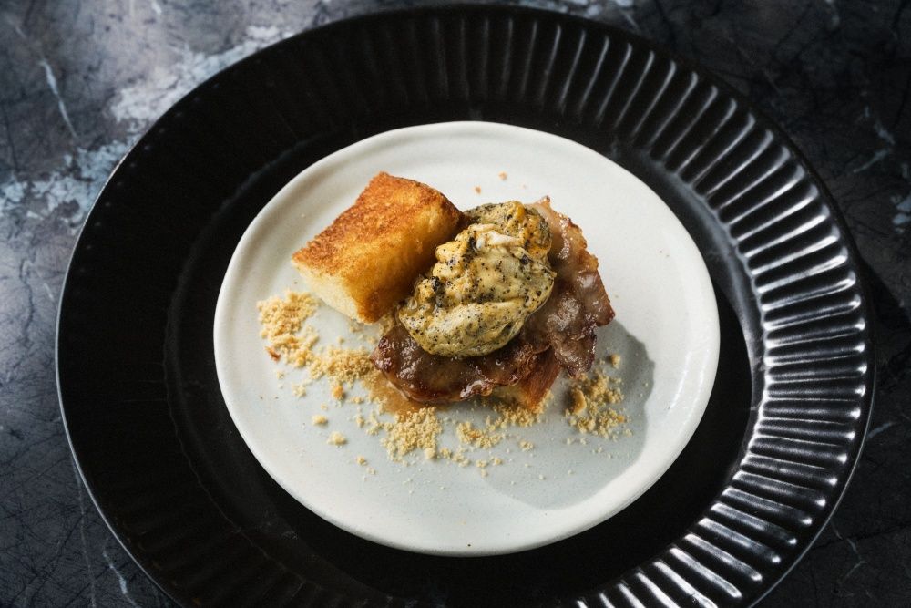 李洙赫最愛的「私・犇鐵板燒」推冬季新菜！「松葉蟹膏蝦丸、清煎白燒鰻佐蛋黃鹽」每道都想吃！-12